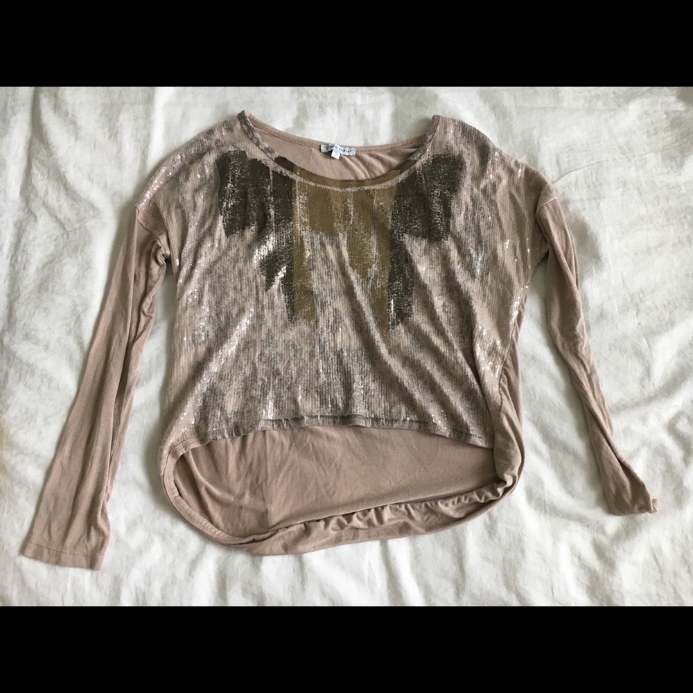 Sequin Front Shirt